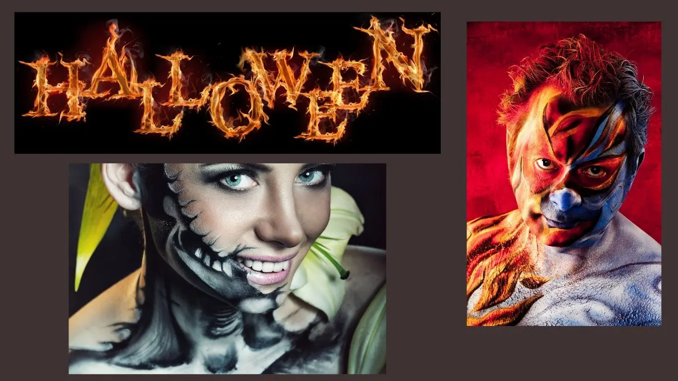 Airbrush Makeup für Halloween