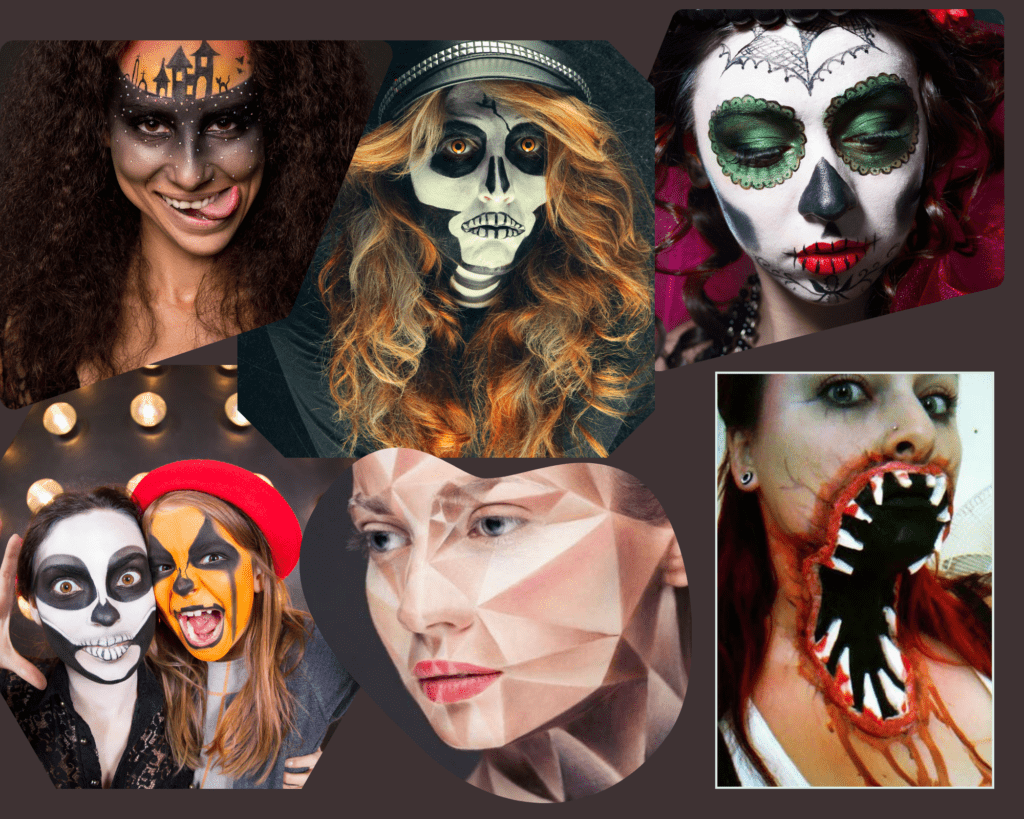 Airbrush Makeup für Halloween